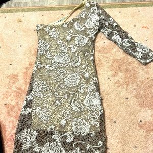 Papaya dress brand new worn once to a dance